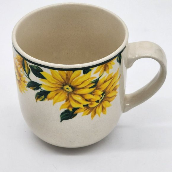 Thomson Pottery Sunflower Mugs Set of 2 - Picture 4 of 7
